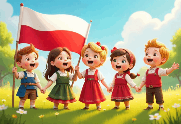"Powiew polskich barw" wersja przedszkolna