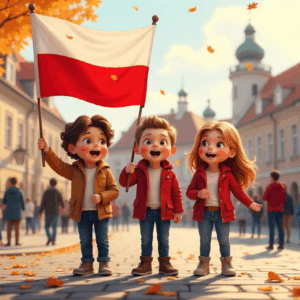 "Polskę w sercu mam" wersja przedszkolna