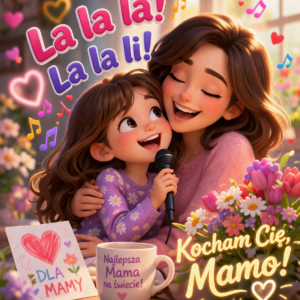 "Chcę ci nucić mamo"